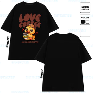 Ao thun INFINITEE Fni24065 Thun 100% Cotton - form rộng Unisex.