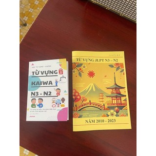 SÁCH - Từ vựng kaiwa n3-n2  tặng kèm sổ từ vựng 2010-2023