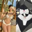 Bikini mẫu mới bikini 2 mảnh nhún bèo tầng đính nơ .Bikini YP ( che tên)