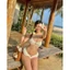 Bikini mẫu mới bikini 2 mảnh nhún bèo tầng đính nơ .Bikini YP ( che tên)