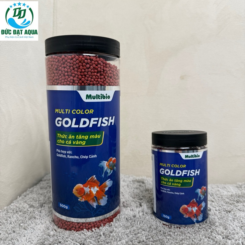 Multi Color GoldFish - 150g-500g hạt nổi. Thức ăn tăng màu cao cấp cho cá vàng, ranchu, chép cảnh 5
