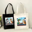 Túi Tote canvas bộ sưu tập Tranh Long Hổ Tranh Đấu Cute ngộ nghĩnh túi vải đeo vai phong cách thời trang đựng đồ tota69