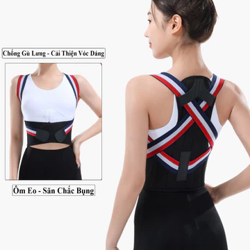Đai Chống Gù Lưng Andego Hỗ Trợ Tập Luyện Cải Thiện Vóc Dáng Cho Cả Nam Và Nữ, Đai Lưng Chống Gù Mã [3 Color].