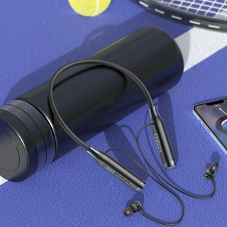Tai Nghe Bluetooth Hỗ Trợ Mic Đàm Thoại Đeo Cổ Hoco ES62 Pin 120H Nghe Nhạc