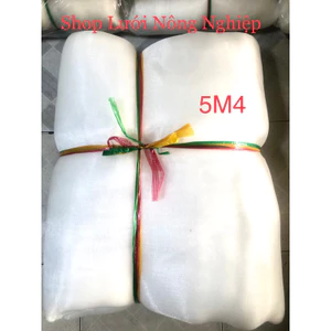 Lưới Chắn Côn Trùng Khổ 5M4 Trắng . Lưới Chống Côn Trùng, Lưới Trồng Rau, Lưới Chống Muỗi, Nhà Lưới