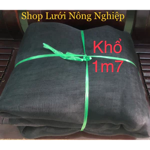 Lưới chắn côn trùng Khổ 1M7 Đen. Lưới che tiêu, lưới nhà vườn, lưới che nắng, lưới trồng lan, lưới nhà kính