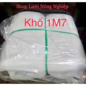 Lưới chắn côn trùng, lưới chống côn trùng Khổ 1M7 Trắng. Lưới trồng rau, làm nhà kính, lưới nuôi cá,...