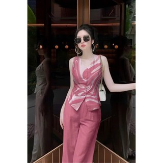 Set Đồ Nữ, Set Thiết Kế, Thời Trang Cao Cấp, Áo Sát Nách, Quần Dài, Đồ Công Sở - MI14