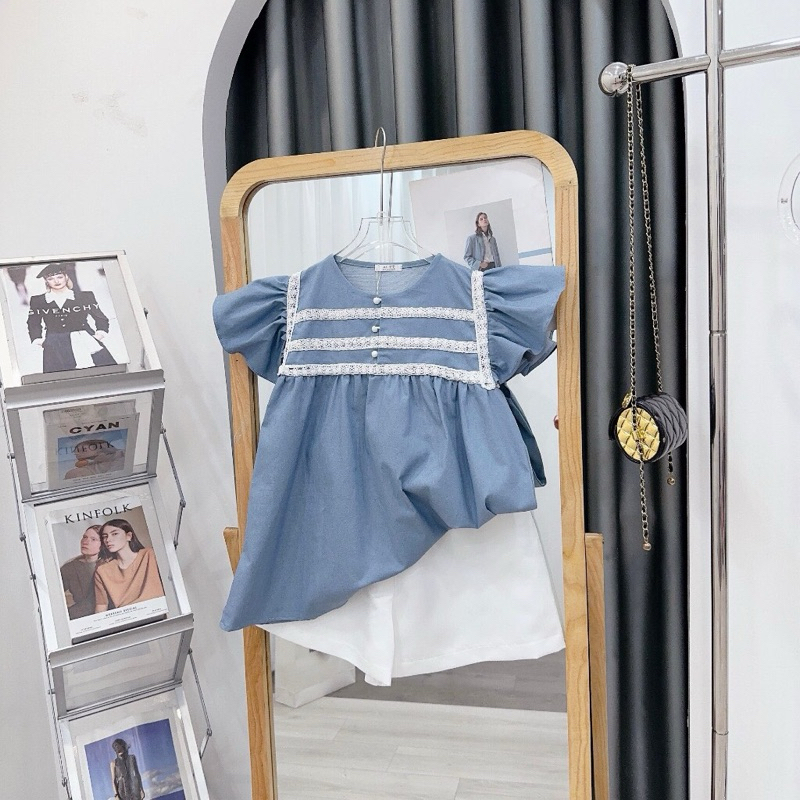 Sét bộ short bigsize che bụng siêu dễ thương (SR331)