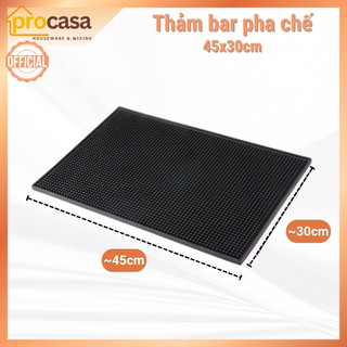 Thảm Bar Cao Su Quầy Pha Chế - thảm bar chống trượt cao cấp 60x30 - 45x30 - 30x15 - 60x8cm