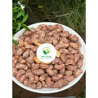 [ Mã Giảm 20k_ Em Bán Rẻ Lấy Tương Tác] Hạt Điều Rang Muối Nguyên Lụa, Hạt To Đều Thơm Ngon Tốt Cho Sức Khỏe Tại HM Food