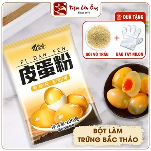 Bột ủ trứng bắc thảo 100g, bột gia vị ủ trứng thơm ngon, bùn ủ trứng bắc thảo, kèm công thức chuẩn