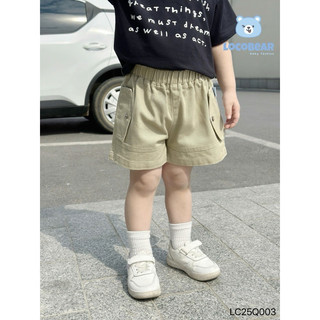 LCB Quần kaki phối nắp túi năng động cho bé trai chất liệu mềm nhẹ thiết kế basic thanh lịch dễ mix đồ