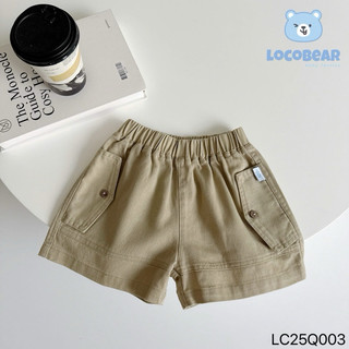 LCB Quần kaki phối nắp túi năng động cho bé trai chất liệu mềm nhẹ thiết kế basic thanh lịch dễ mix đồ