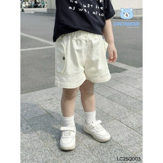LCB Quần kaki phối nắp túi năng động cho bé trai chất liệu mềm nhẹ thiết kế basic thanh lịch dễ mix đồ