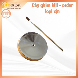 Cây ghim bill giấy hóa đơn Cây cắm order inox xiên order chất liệu thép không rỉ