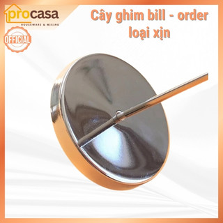 Cây ghim bill giấy hóa đơn Cây cắm order inox xiên order chất liệu thép không rỉ