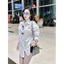 Áo sơ mi nữ, áo dài tay nữ đính hoa đá form overize chất thô mát sang chảnh Fizano HCOM25194