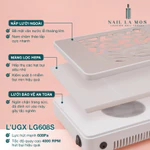 Máy hút bụi nail L’UGX LG608 & LG608S chính hãng - Máy hút bụi móng tay Lugx chạy êm lực hút mạnh (bảo hành 3 tháng) — ảnh 5