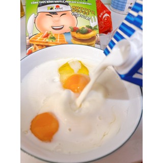 Bột làm bánh Pancake & Waffle Soy Asahi 400g – tiện lợi, thơm ngon, xốp mịn, hàng chính hãng