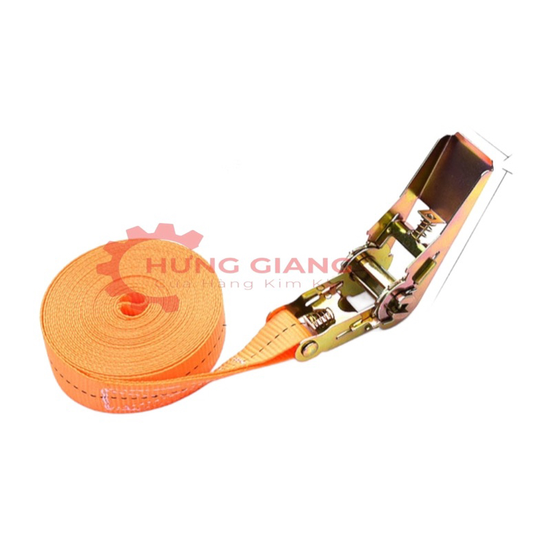 Dây Tăng Đơ Chằng Hàng Đầy Đủ Bản 25 Dài 3M,4M,5M,6M trọng tải 500-800kg