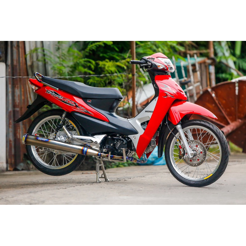 wave alpha tem lửa (xe màu đỏ) | Shopee Việt Nam