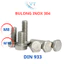 Bulong Lục Giác Ngoài INOX 304 M8 M10 (8 Ly - 10 Ly) - Bu Lông Inox Chống Gỉ Đủ Size 20mm Đến 200mm
