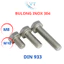Bulong Lục Giác Ngoài INOX 304 M8 M10 (8 Ly - 10 Ly) - Bu Lông Inox Chống Gỉ Đủ Size 20mm Đến 200mm