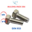 Bulong Lục Giác Ngoài INOX 304 M8 M10 (8 Ly - 10 Ly) - Bu Lông Inox Chống Gỉ Đủ Size 20mm Đến 200mm