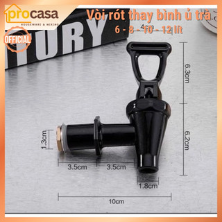 Vòi bơm - vòi rót thay thế cho bình ủ trà giữ nhiệt 6 lít 8 lít 10 lít 12 lít