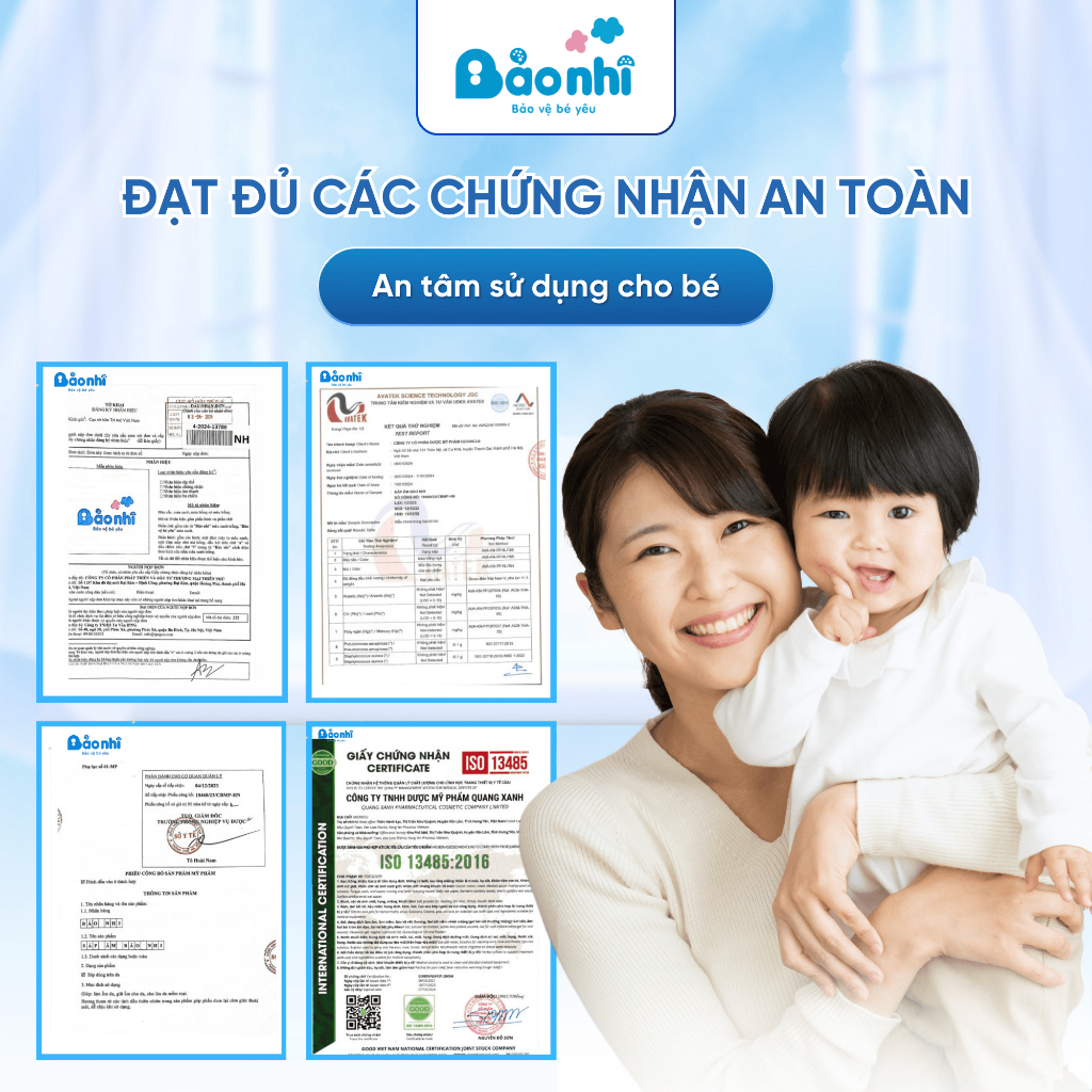 Combo Nước Tắm Gội Thảo Dược & Sắp Giữ Ấm Cho Bé Chăm Sóc Da Nhạy Cảm, Phòng Ngừa Rôm Sảy, Cảm Lạnh