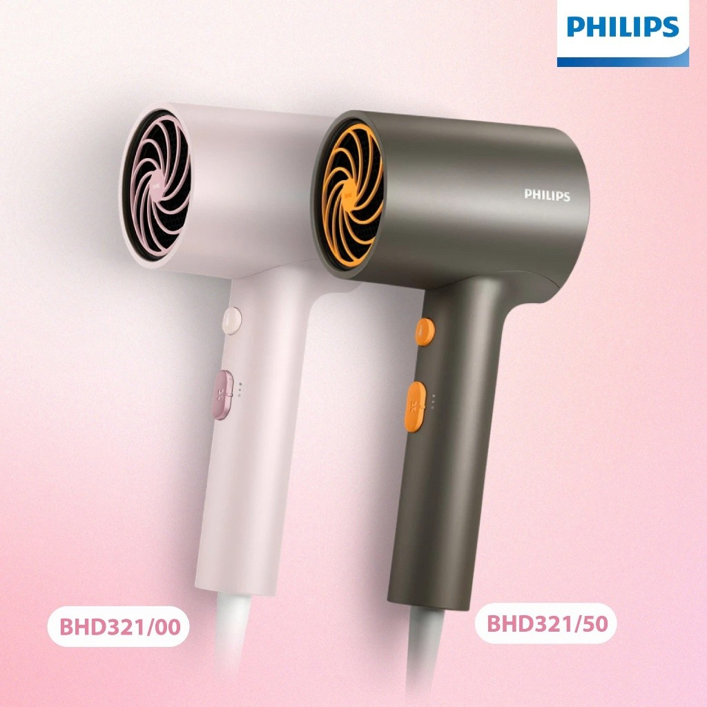 Máy sấy tóc Philips series 3000 BHD321/00 | BHD321/50 - Hàng Chính Hãng - Bảo Hành 24 Tháng