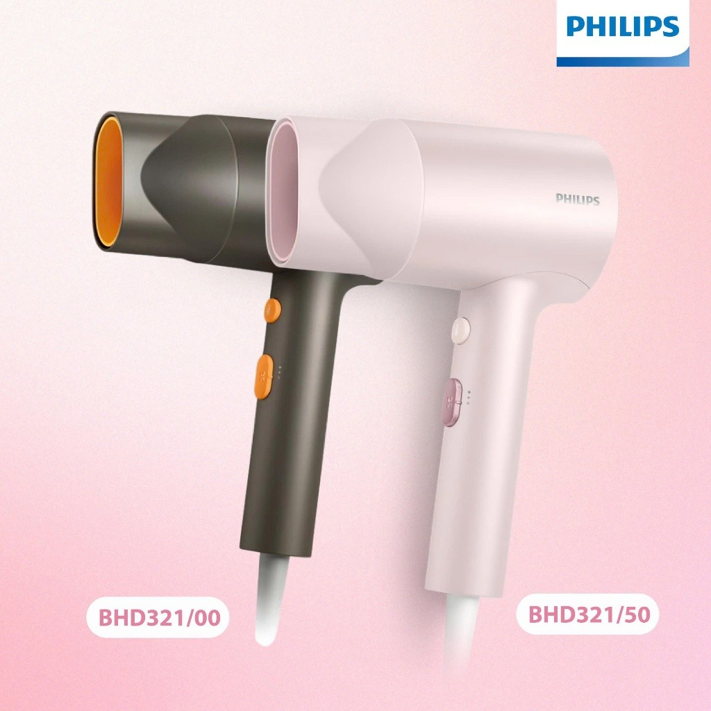 Máy sấy tóc Philips series 3000 BHD321/00 | BHD321/50 - Hàng Chính Hãng - Bảo Hành 24 Tháng