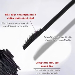 [GOGO TALES] Mascara tráng bạc đầu lược chống nước nhẹ GOGO TALES GT589