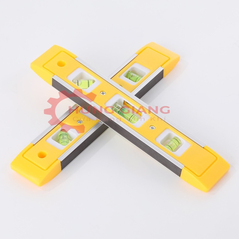 Thước Thuỷ, Thươc Li Vô BOSI Đo Góc và Độ Nghiêng Có Từ Tính Hút Sắt Tiện Lợi 230mm
