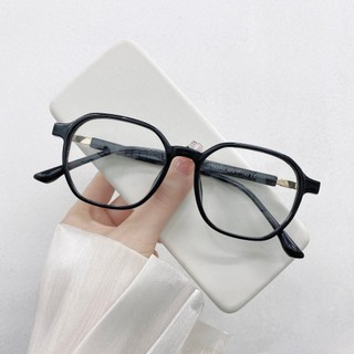 Gọng Kính Cận - Gọng Nhựa Kết Hợp Kim Loại Đa Giác Cốt Kim Loại Phong Cách Hàn Quốc Chống Bụi Ms Tr83062