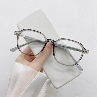 Gọng Kính Cận - Gọng Nhựa Kết Hợp Kim Loại Đa Giác Cốt Kim Loại Phong Cách Hàn Quốc Chống Bụi Ms Tr83062