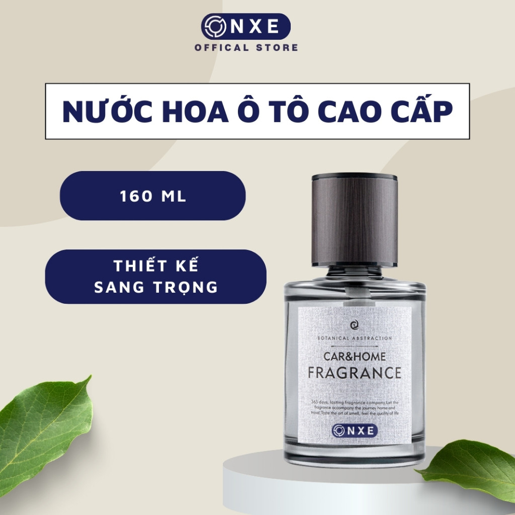 Nước hoa ô tô cao cấp onxe chiết xuất tự nhiên tinh dầu thảo mộc nước hoa cho xe hơi khử mùi giảm say xe dung tích 160ml