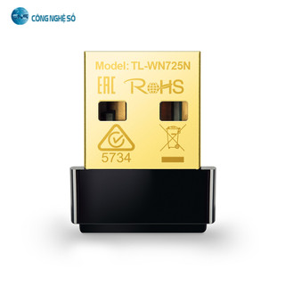USB WIFI TL WN725N gắn Laptop Hoặc PC Chuẩn N Tốc Độ 150Mbps Chính hãng TP LINK- Bảo hành 2 năm