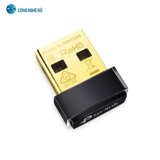 USB WIFI TL WN725N gắn Laptop Hoặc PC Chuẩn N Tốc Độ 150Mbps Chính hãng TP LINK- Bảo hành 2 năm