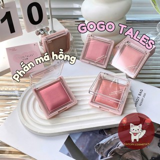 [GOGO TALES] Phấn Má Hồng GOGO TALES Vỏ Vuông Valentine, A Little Tipsy, 9.5g (GT734)