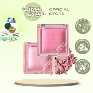[GOGO TALES] Phấn Má Hồng GOGO TALES Vỏ Vuông Valentine, A Little Tipsy, 9.5g (GT734)