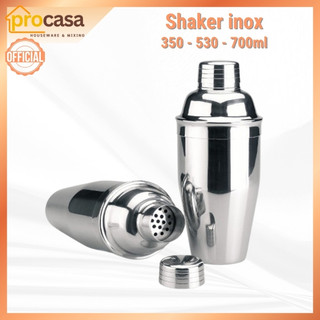 Bình lắc Cocktail - Shaker Inox 304 bền - đẹp - sang trọng - 350ml - 530ml - 700ml