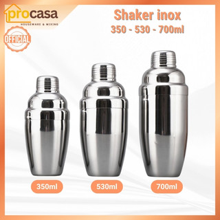 Bình lắc Cocktail - Shaker Inox 304 bền - đẹp - sang trọng - 350ml - 530ml - 700ml