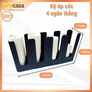 Kệ đựng ly - khay xếp ly cà phê take away trà sữa - 2 ngăn - 4 ngăn - 9 ngăn