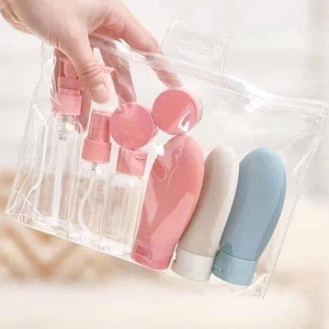 SET 10 LỌ CHIẾT MỸ PHẨM SILICON SIÊU TIỆN DỤNG