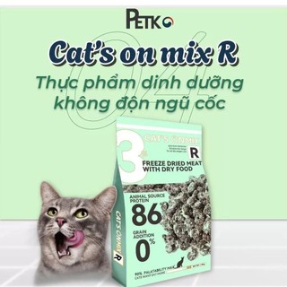 [1.4KG] Hạt CAT'S ON Mix R Mix Ruốc Sấy, Không Độn Ngũ Cốc, Dành Cho Mèo Mọi Lứa Tuổi