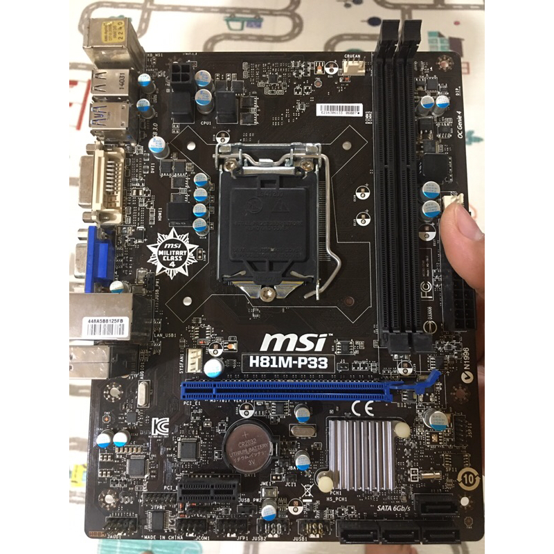 Jual Msi Motherboard H81m - P33 Plus - Socket 1150 Di Seller Jaya Pc