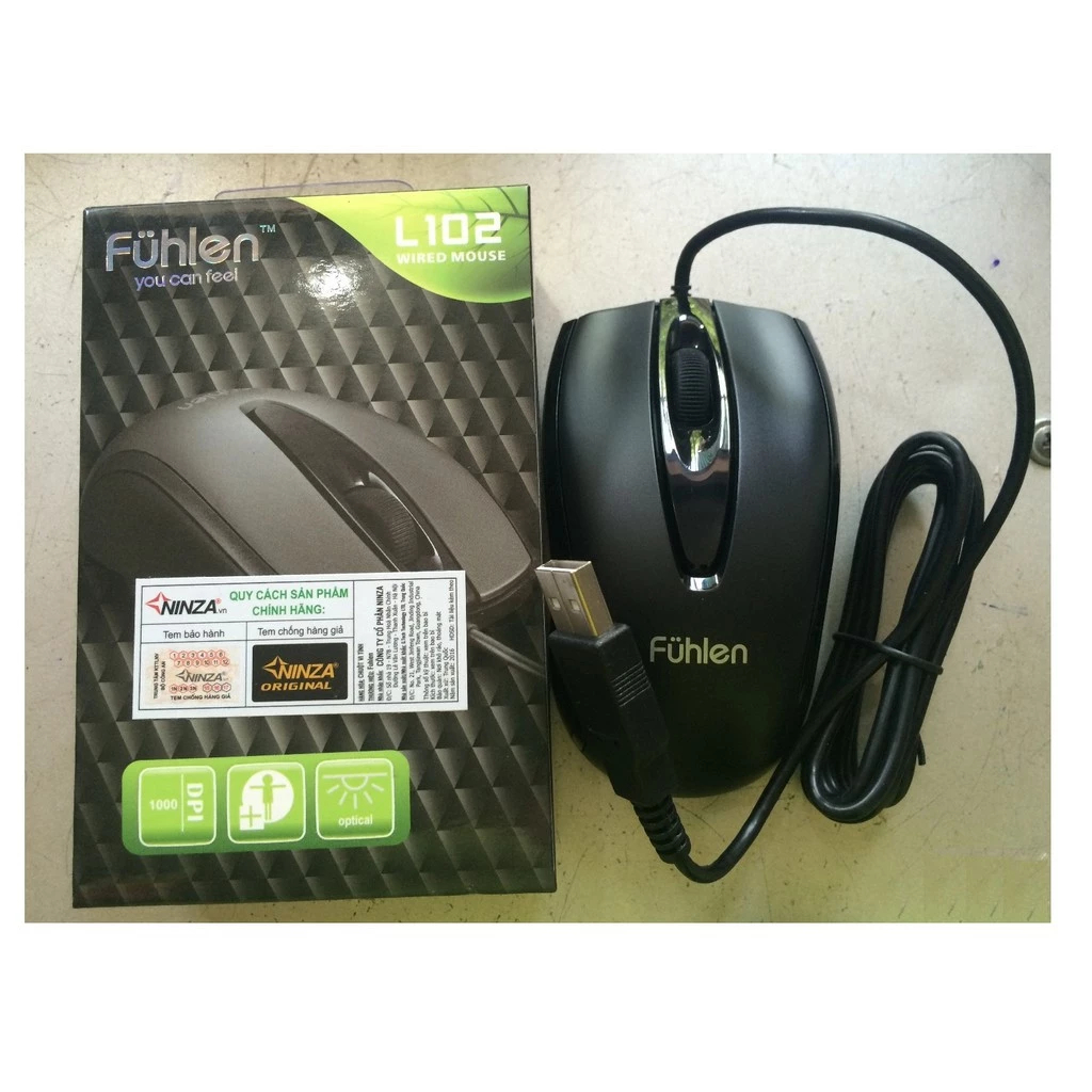 (sỉ giá tốt) Chuột máy tính có dây Fuhlen L102 / A 102 | BigBuy360 - bigbuy360.vn