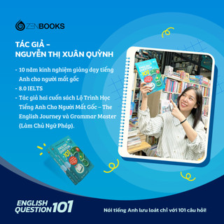 Sách - English Question 101: Lộ Trình Học Giao Tiếp Qua Q&A